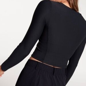 CALIA WOMEN´S CROPPED LONG SLEEVE SHIRT